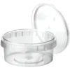Plastburkar med Lock Liten 36-pack