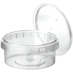 Plastburkar med Lock Liten 36-pack