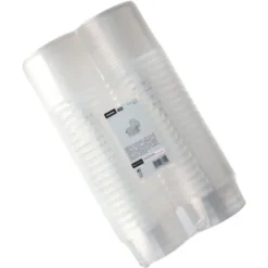 Plastburkar med Lock Mellan 40-pack