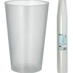 Plastglas Återanvändbara 40cl 50-pack