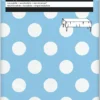Polka Dot Ljusblå Bordsduk