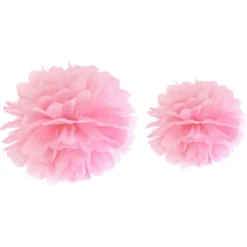 Pom Pom Dekoration Ljusrosa