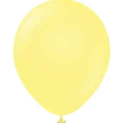 Premium Latexballonger Macaron Yellow (10-pack)