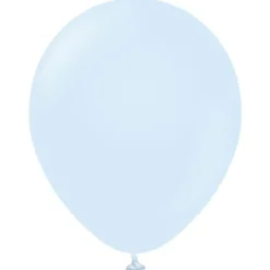 Premium Latexballonger Macaron Baby Blue (10-pack)