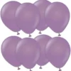 Premium Små Latexballonger Lavender (25-pack)