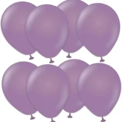 Premium Små Latexballonger Lavender (25-pack)