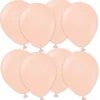 Premium Små Latexballonger Macaron Salmon (25-pack)