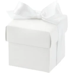 Presentboxar med Band Vit