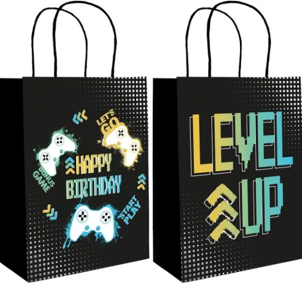 Presentpåse Level Up Birthday 6-pack