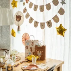 Presentpåse Teddybjörn med Stjärnor