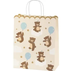 Presentpåse Teddybjörn med Stjärnor
