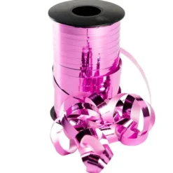 Presentsnöre Metallic Rosa 250 m x 10 mm