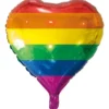 Pride Hjärta Folieballong
