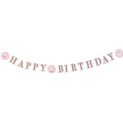 Prinsessa För En Dag Girlang Happy Birthday