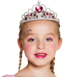 Prinsesskrona med Hjärta Diadem Barn