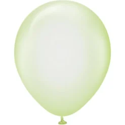 Pure Crystal Latexballonger Grön (10-pack)