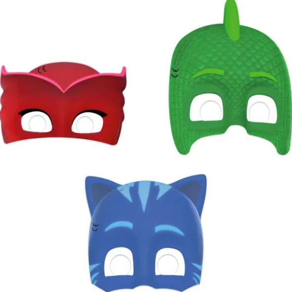 Pyjamashjältarna Pappmasker