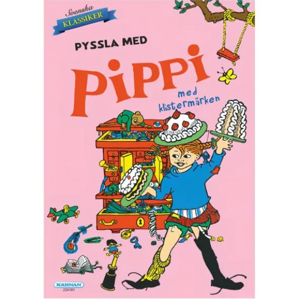Pyssla med Pippi Pysselbok
