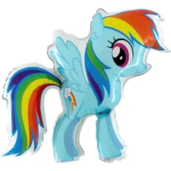 Rainbow Dash Folieballong