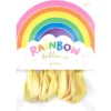 Rainbow Latexballonger Metallic Elfenbensvita
