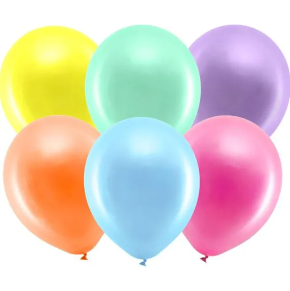 Rainbow Latexballonger Mix 100-pack