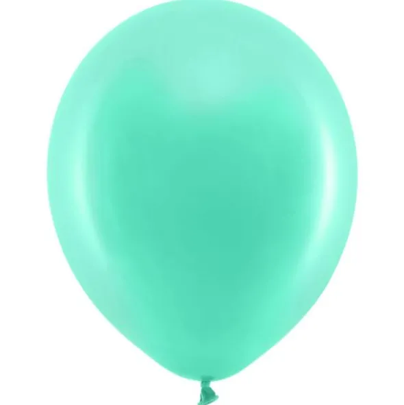 Rainbow Små Latexballonger Pastell Mintgröna