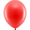 Rainbow Små Latexballonger Pastell Röda