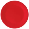 Röda Pappassietter Solid Color