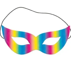 Reflekterande Mask Regnbågsfärgad