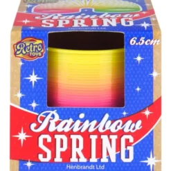 Regnbågsfärgad Slinky Leksak