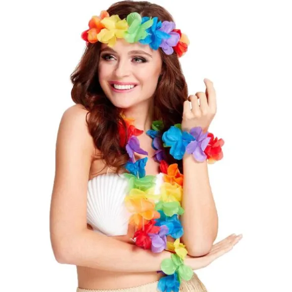 Regnbågsfärgat Hawaii Kit
