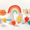 Retro Rainbow Pappersdekorationer