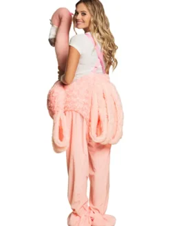 Ridande Flamingo Maskeraddräkt