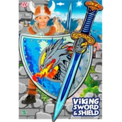 Riddare Svärd och Sköld Drake Barn