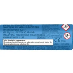 Rökbomb Blå 11,5 cm 5-pack