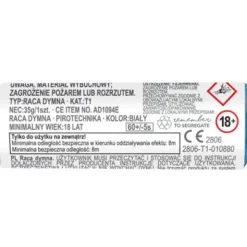Rökbomb Vit 11,5 cm 5-pack