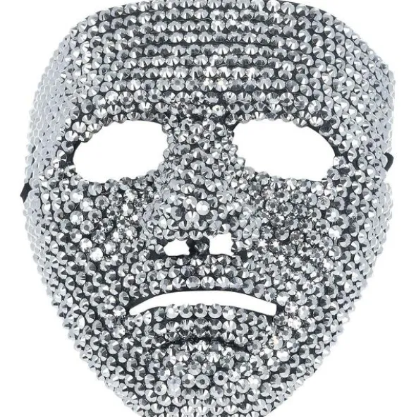 Robotmask med Strass