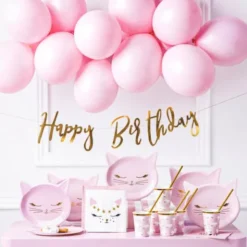 Rosa Katt Kalas Kit