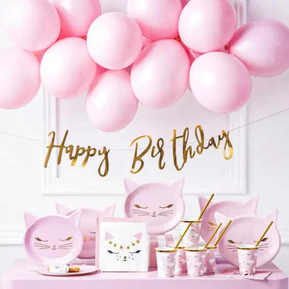 Rosa Katt Kalas Kit