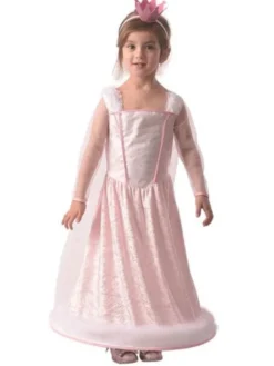 Rosa Prinsessklänning Barn (2-4 år (92-104 cl))