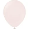 Rosa Stora Standard Latexballonger Pink Blush (5-pack)
