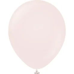 Rosa Stora Standard Latexballonger Pink Blush (5-pack)