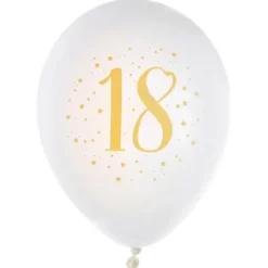 18 Års Ballonger Stjärnor