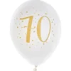 70 Års Ballonger Stjärnor