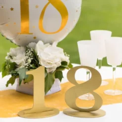 18 Års Folieballong Stjärnor