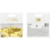30-års Konfetti Metallic Guld