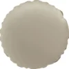 Rund Folieballong Creamy Latte Matt