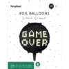 Rund Folieballong Game Over