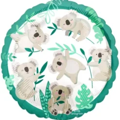 Rund Folieballong Koala Kalas