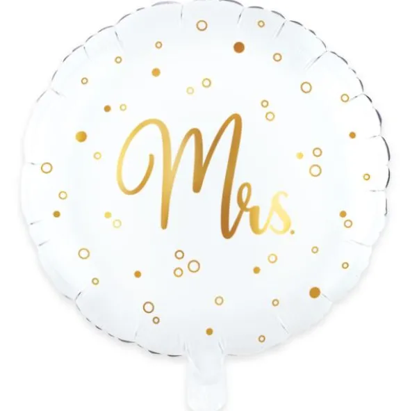 Rund Folieballong Mrs